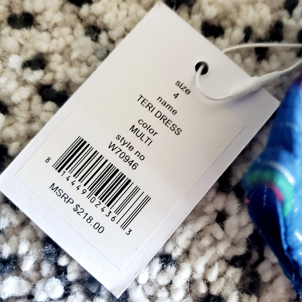 NWT ANTHROPOLOGIE Flowy Floral Dress - Picture 6 of 10